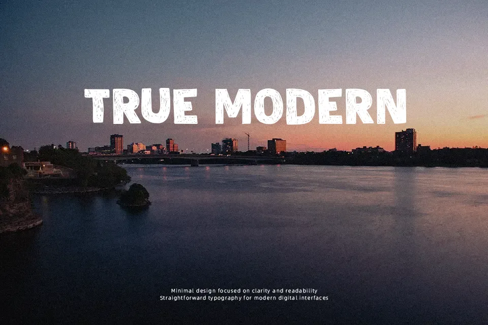 DK Zealand Font Font Preview for Creative Headline