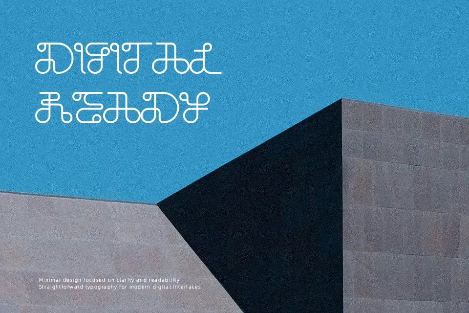 Dobilas Font Decorative Font Preview for Poster