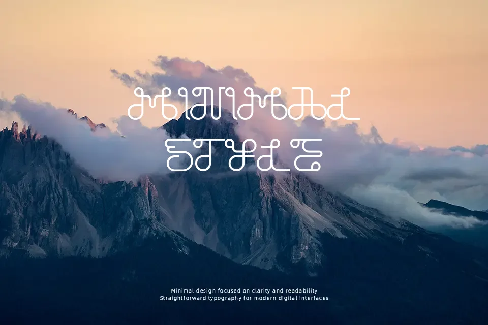 Dobilas Font Font Preview for Poster