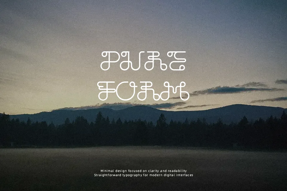 Dobilas Font Decorative Font Preview for Branding