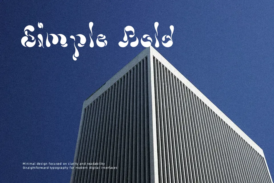 Dollop Font Display Font Preview for Poster