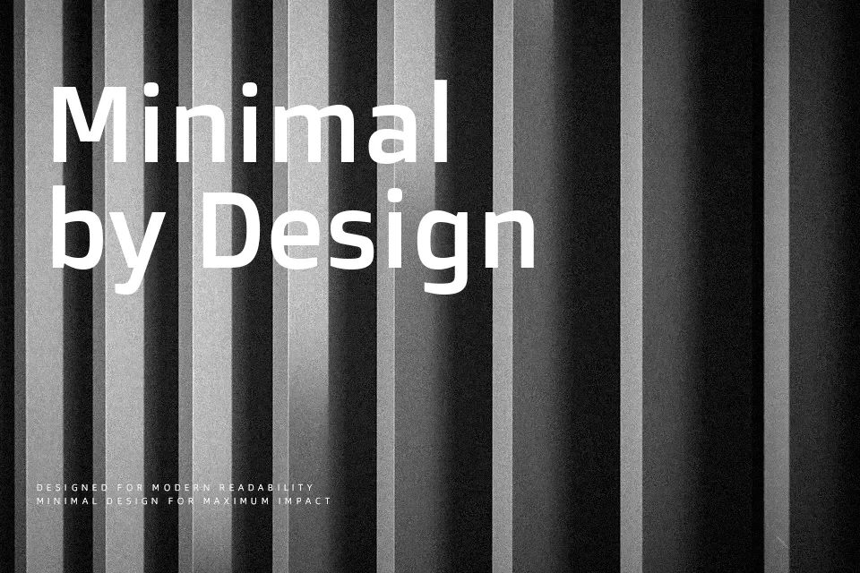 Doppio One Font Font Preview for Professional UI Design