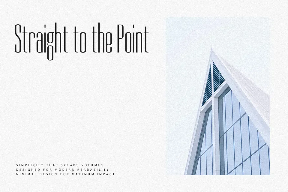 Dorsa Font Font Preview for Minimal Headline