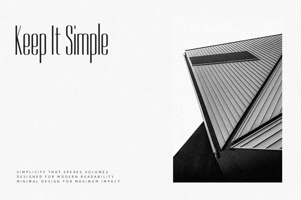 Dorsa Font Font Preview for Minimal Mood