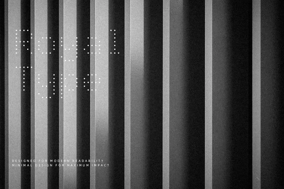 Doto Font Monospace Font Preview for Branding