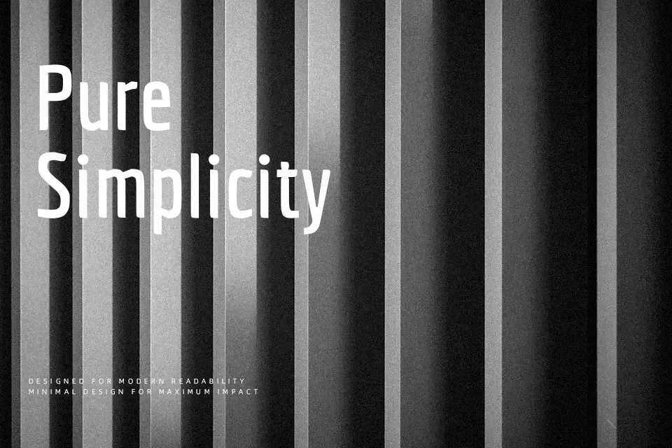 Economica Font Sans Serif Font Preview for Website