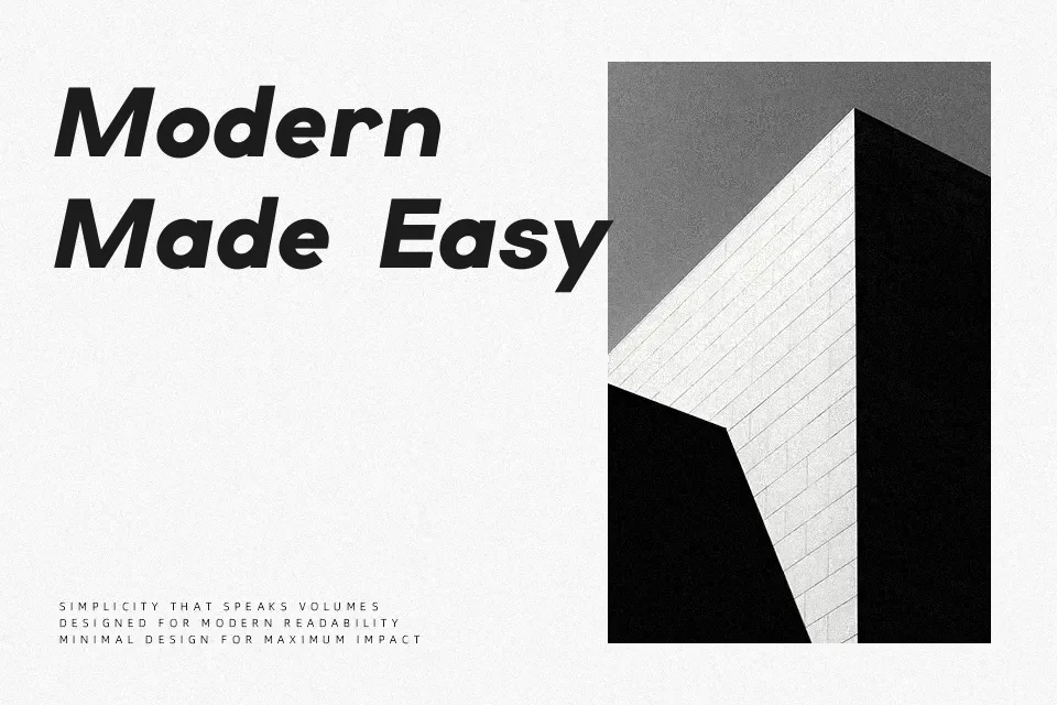 Elms Sans Font Font Preview for Timeless Website