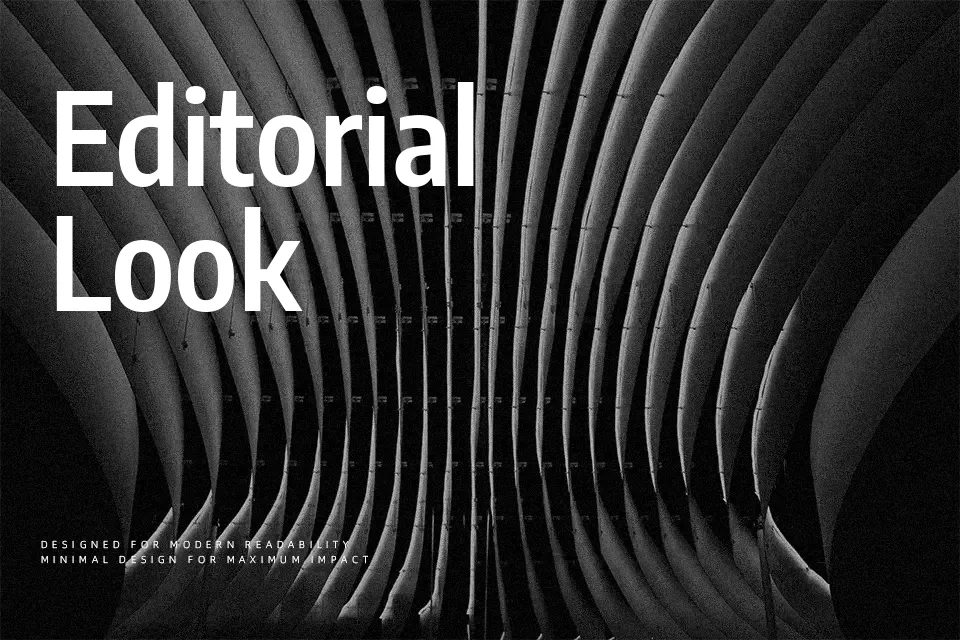Encode Sans Condensed Font Font Preview for Timeless Editorial