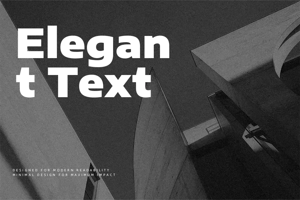 Encode Sans Expanded Font Font Preview for Bold Headline
