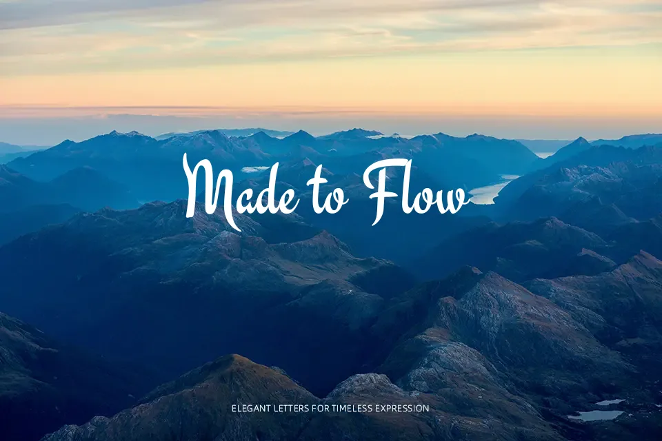 Engagement Font Script Font Preview