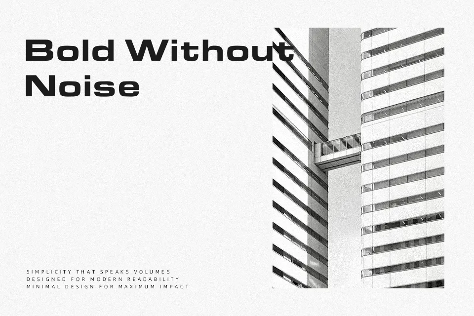 Eurostile Extended Font Font Preview for Futuristic Mood
