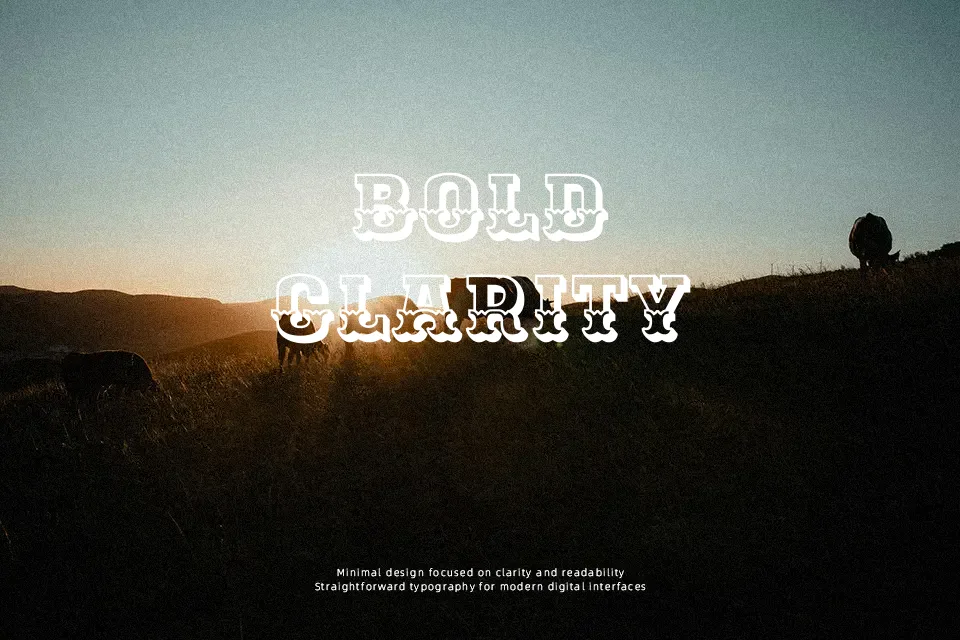 Ewert Font Slab Serif Font Preview for Logo