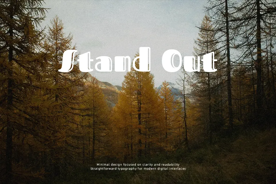 Fascinate Inline Font Decorative Font Preview for Branding
