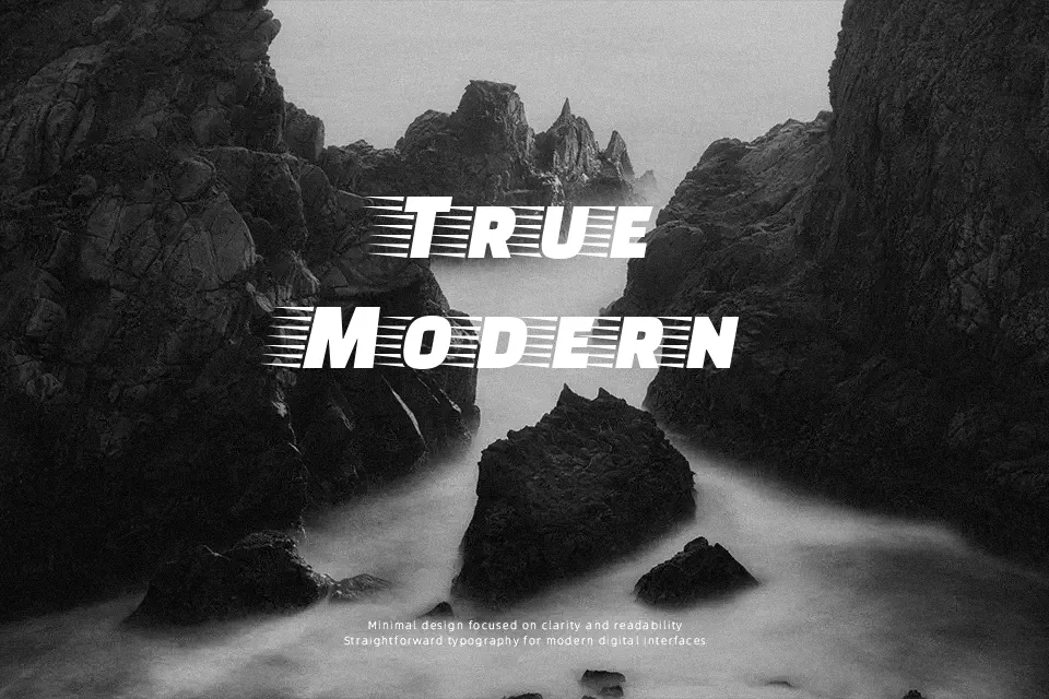 Faster One Font Font Preview for Bold Logo