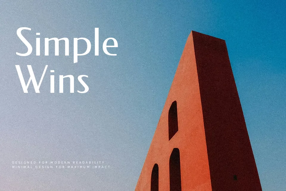 Federo Font Font Preview for Clean Headline