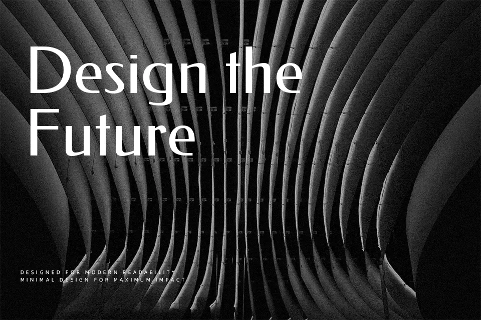 Federo Font Sans Serif Font Preview for Website