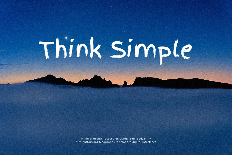 Finger Paint Font Handwritten Font Preview