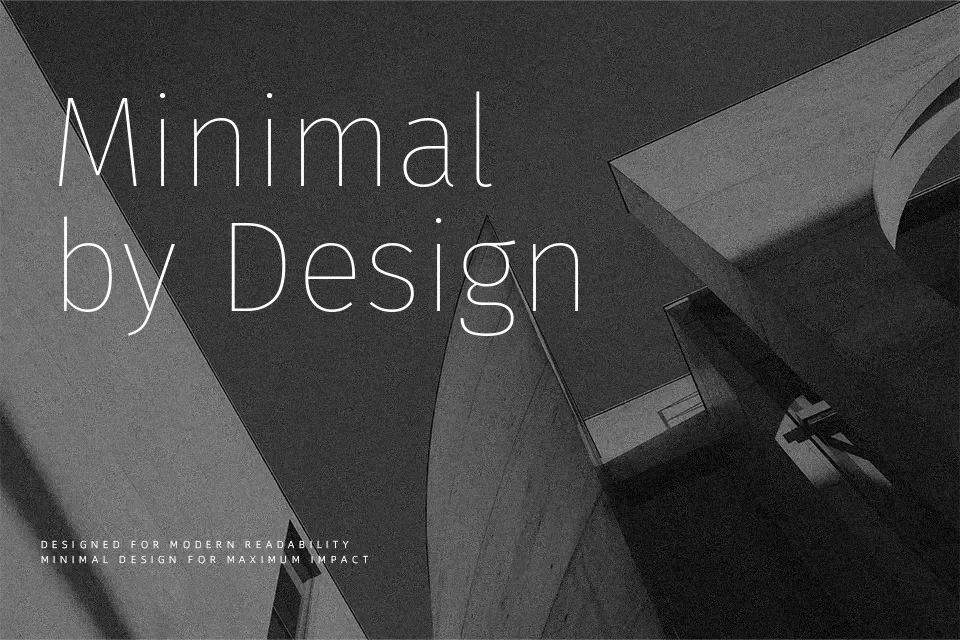 Fira Sans Font Geometric Font Preview for Headline