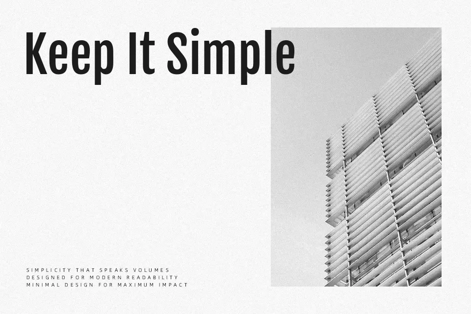 Fjalla One Font Condensed Font Preview for Headline