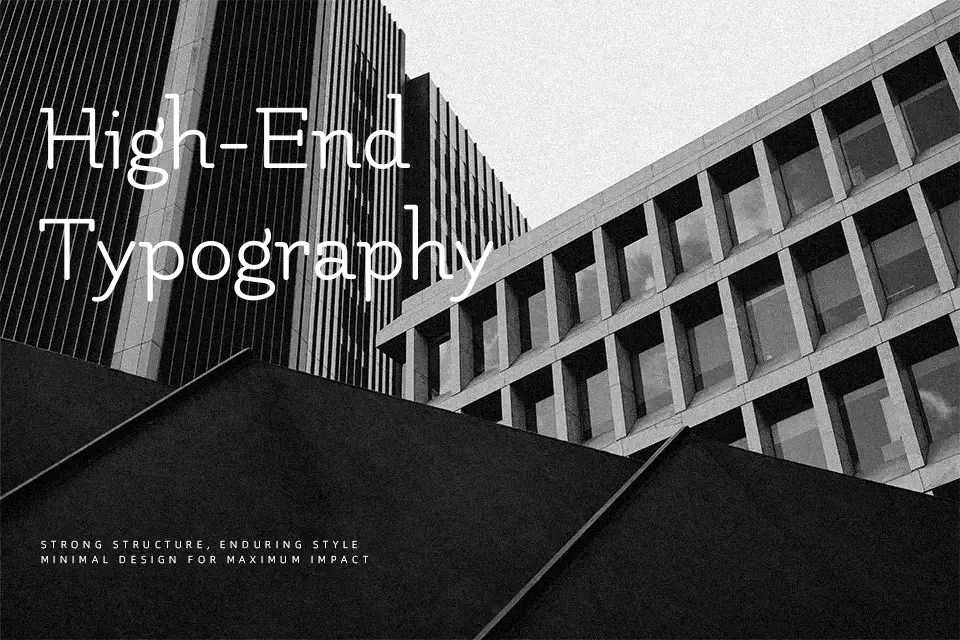 Flamenco Font Serif Font Preview for Branding