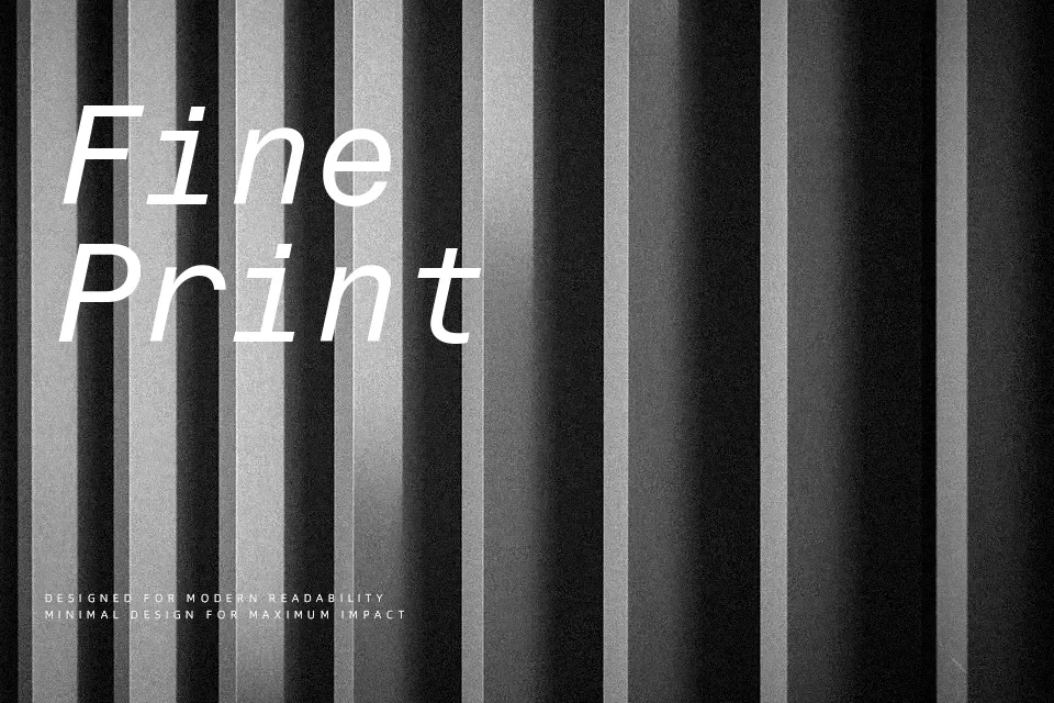 Fragment Mono Font Font Preview for Modern Mood
