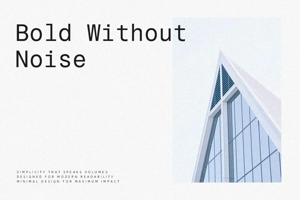 Fragment Mono Font Font Preview for Modern Website