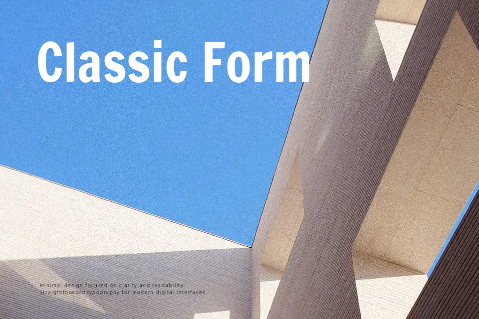 Francois One Font Font Preview for Modern Advertising