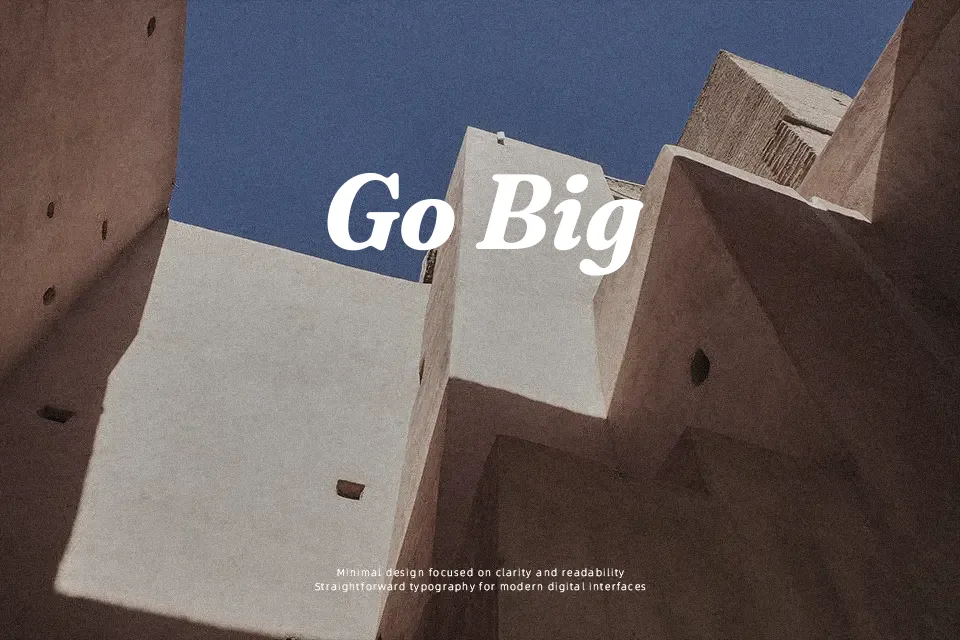 Fraunces Font Serif Font Preview for Poster