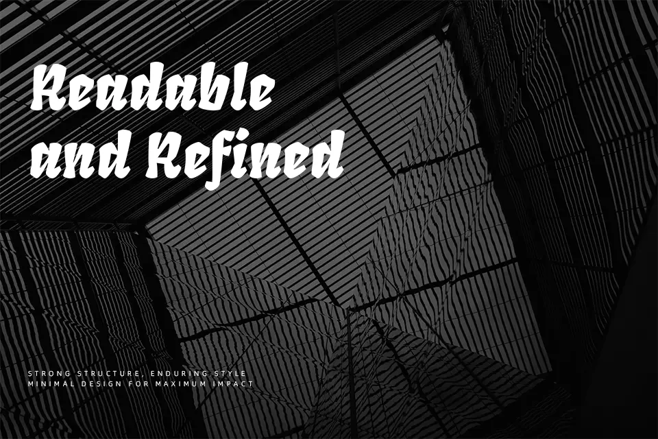 Fruktur Font Font Preview for Horror Branding