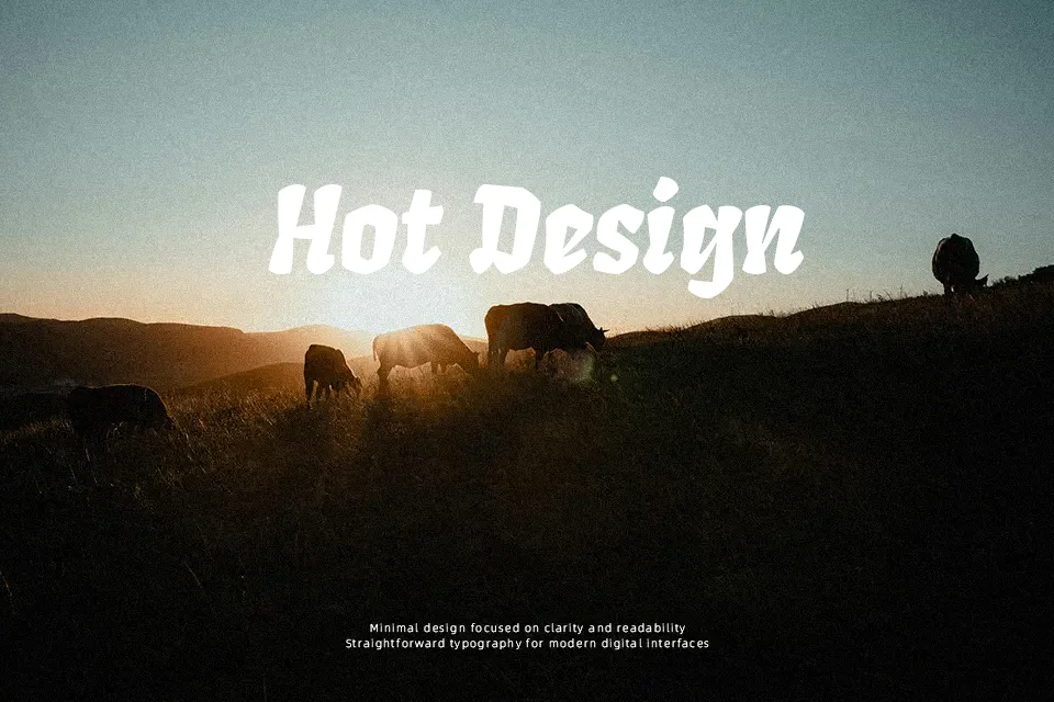 Fruktur Font Font Preview for Dark Headline