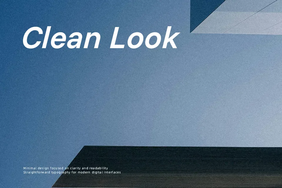 Funnel Sans Font Font Preview for Tech UI Design