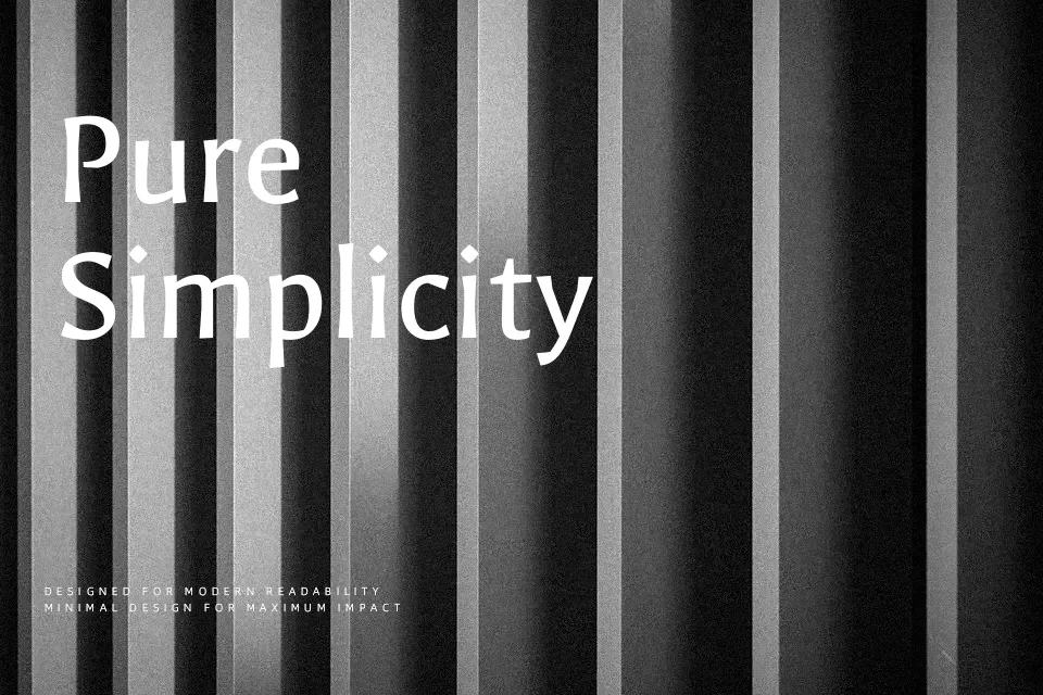Galdeano Font Font Preview for Modern Website