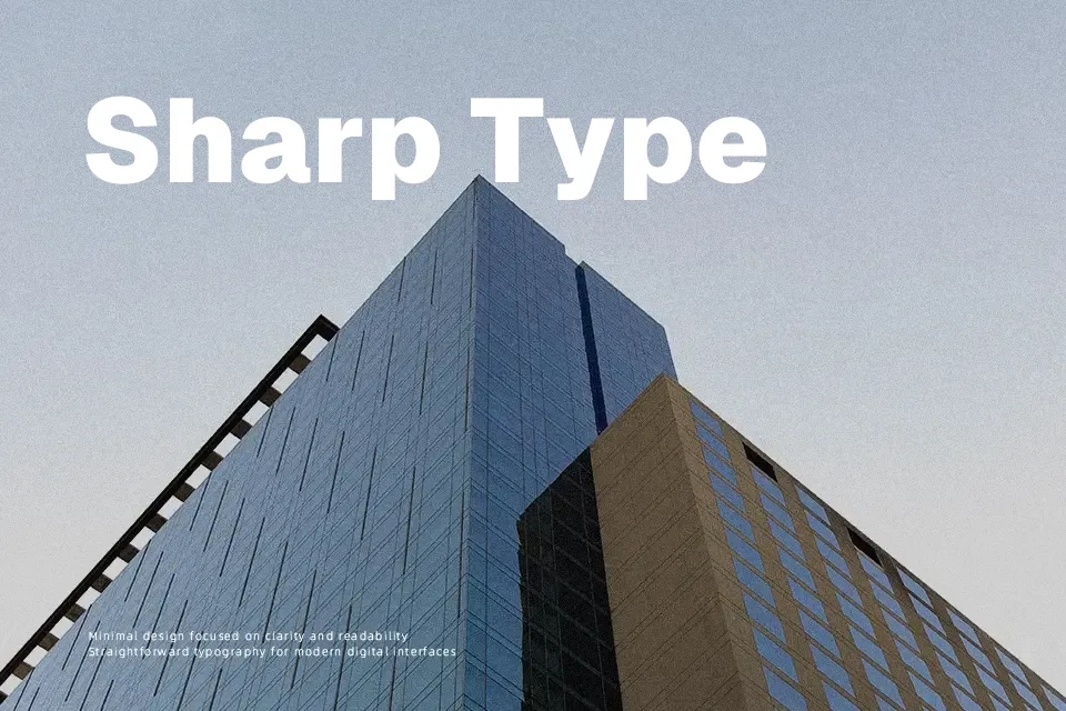 Geist Font Font Preview for Clean Logo