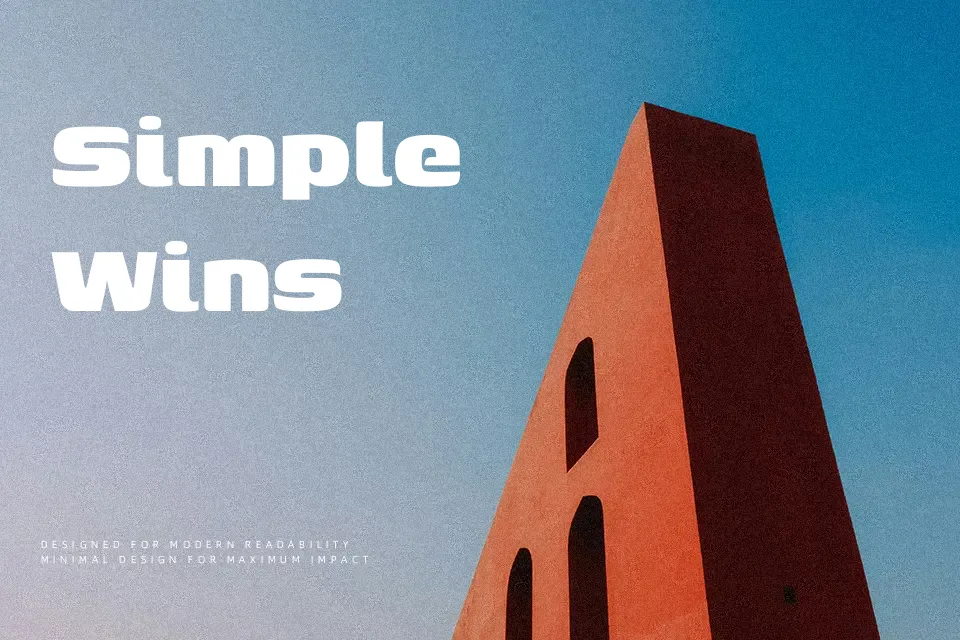 Genos Font Font Preview for Modern Branding