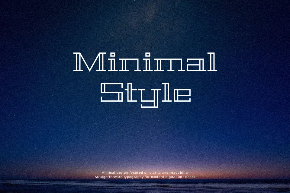Geostar Font Display Font Preview for Poster