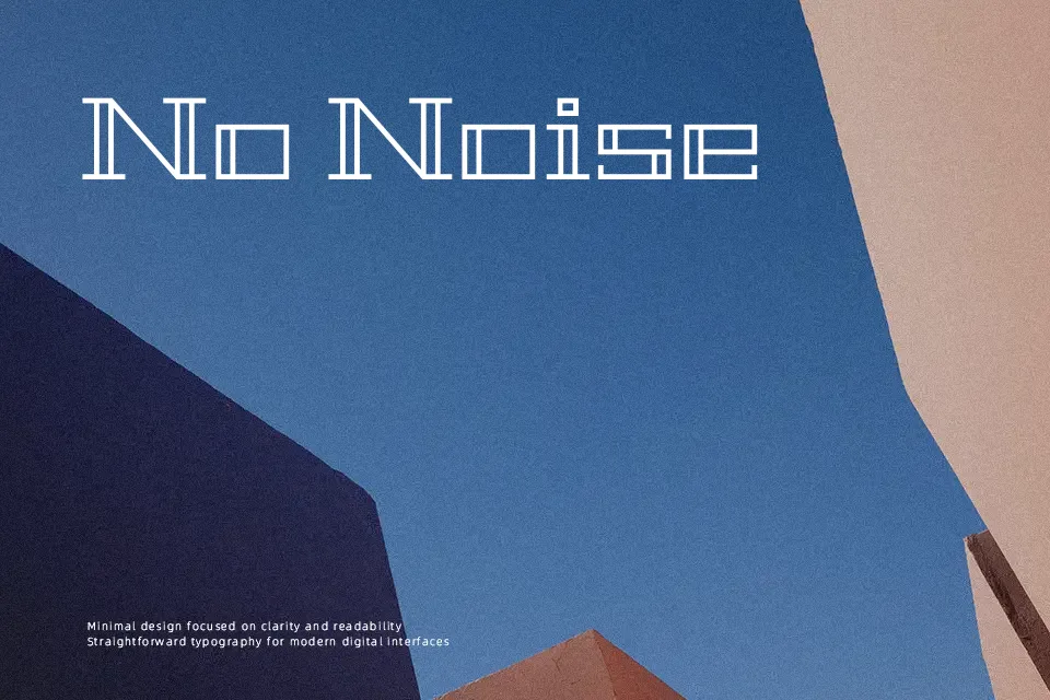 Geostar Font Geometric Font Preview for Advertising