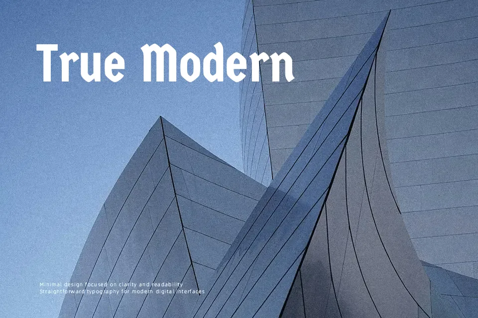Germania One Font Font Preview for Vintage Headline