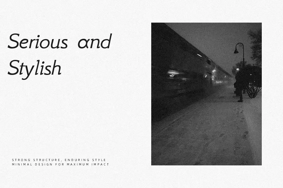 GFS Neohellenic Font Font Preview for Serious Website