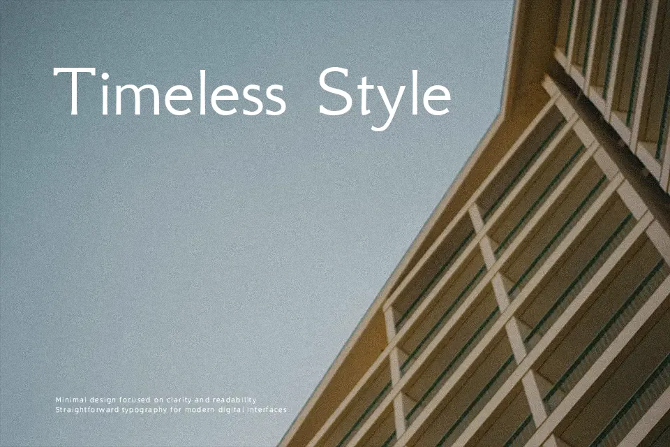 GFS Neohellenic Font Sans Serif Font Preview for UI Design