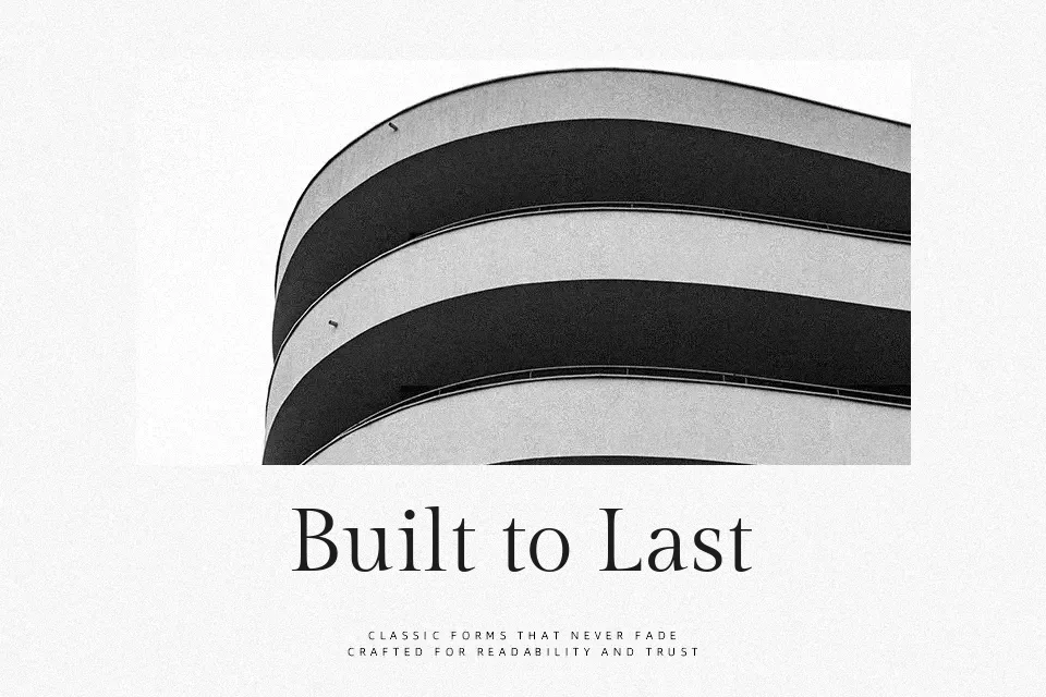 Gilda Display Font Font Preview for Professional Headline