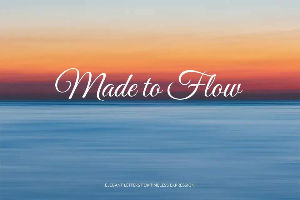 Great Vibes Font Font Preview for Wedding