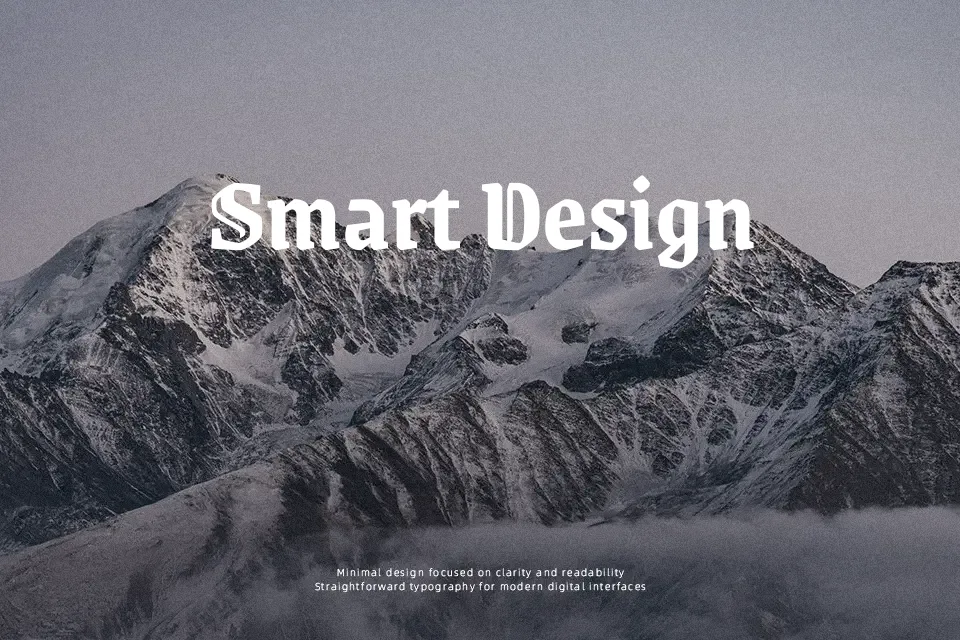 Grenze Gotisch Font Blackletter Font Preview for Branding