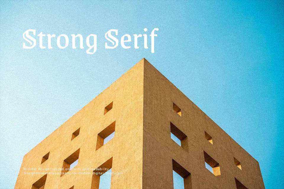 Grenze Gotisch Font Font Preview for Dark Mood