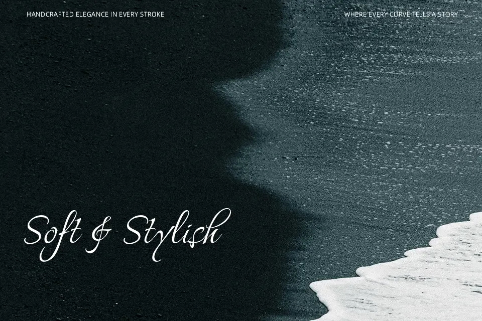 Grey Qo Font Calligraphy Font Preview