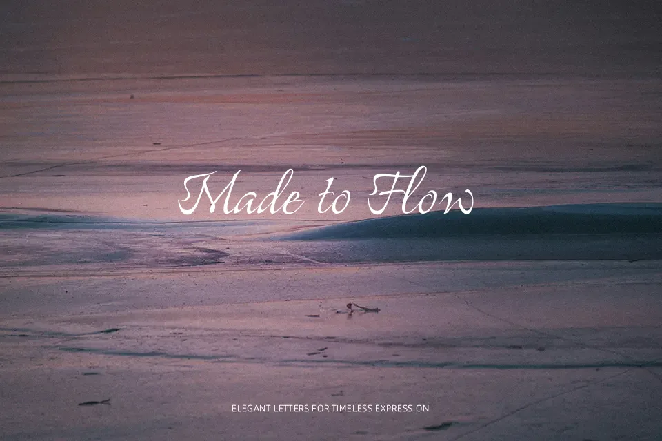 Grey Qo Font Font Preview for Wedding