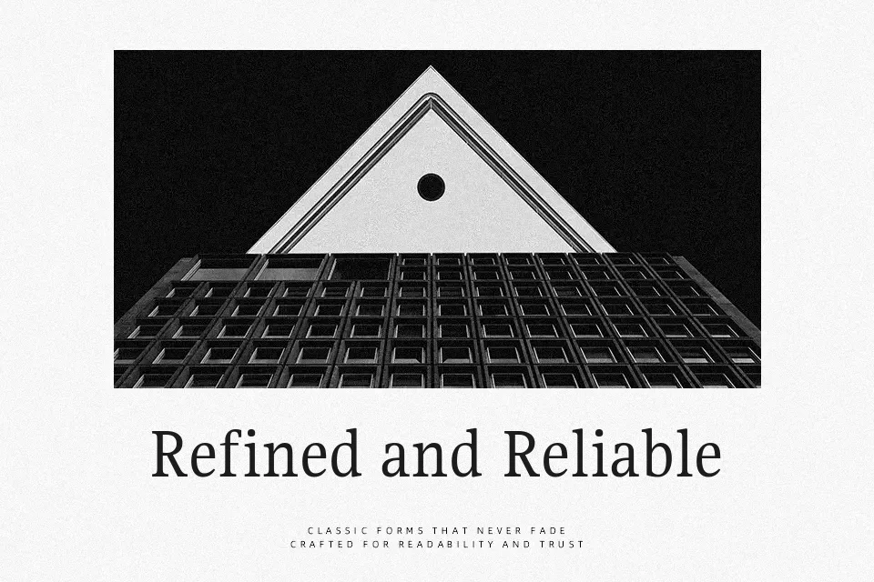 Gupter Font Font Preview for Professional Editorial