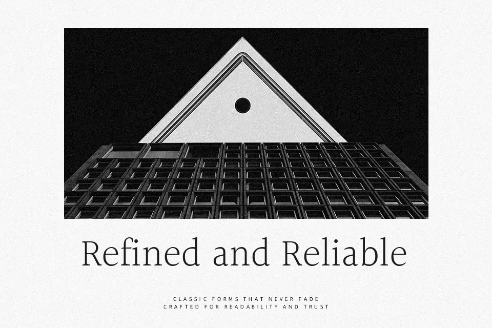 Halant Font Font Preview for Clean Body Text