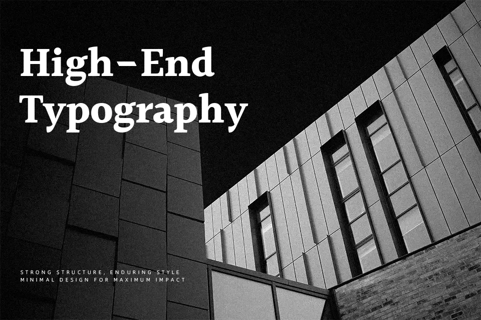 Halant Font Font Preview for Serious Mood