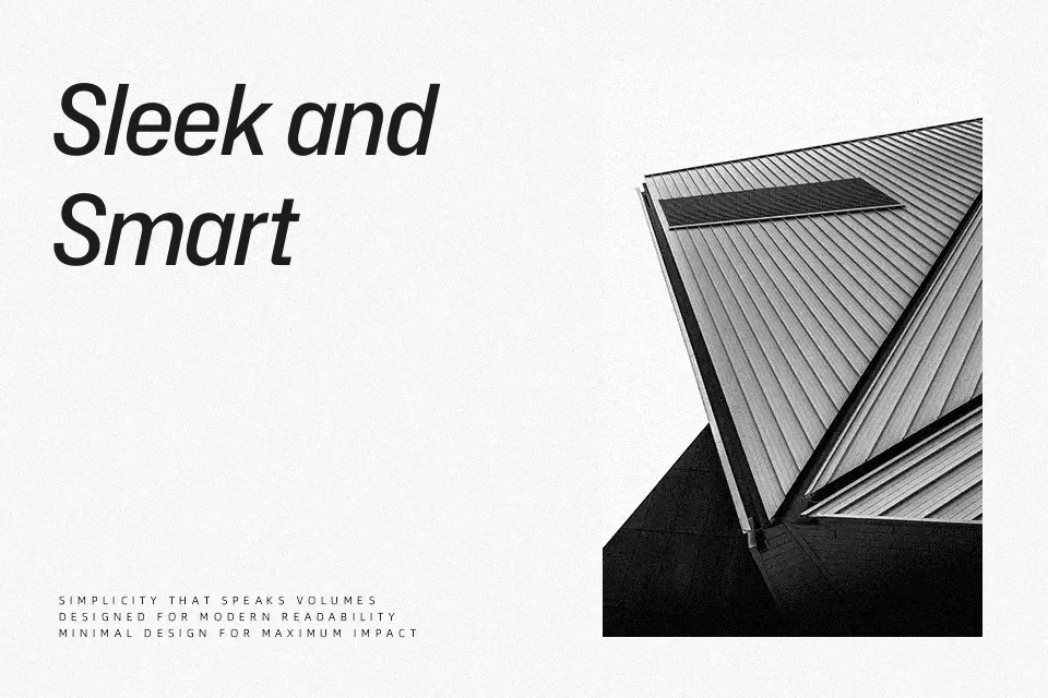 Hubot Sans Font Font Preview for Modern Headline