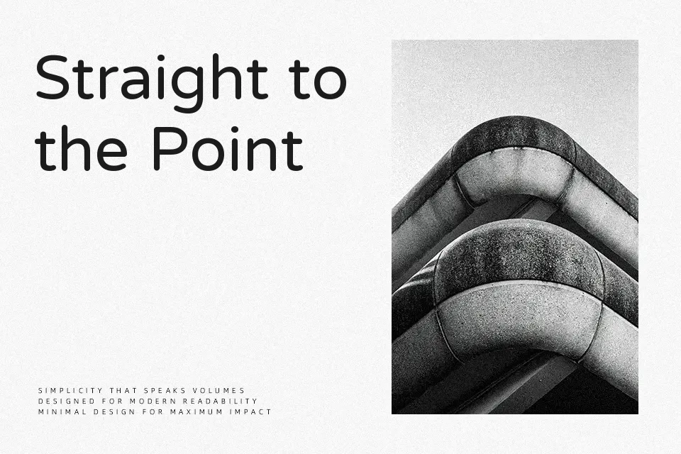 Huninn Font Sans Serif Font Preview for Social Media